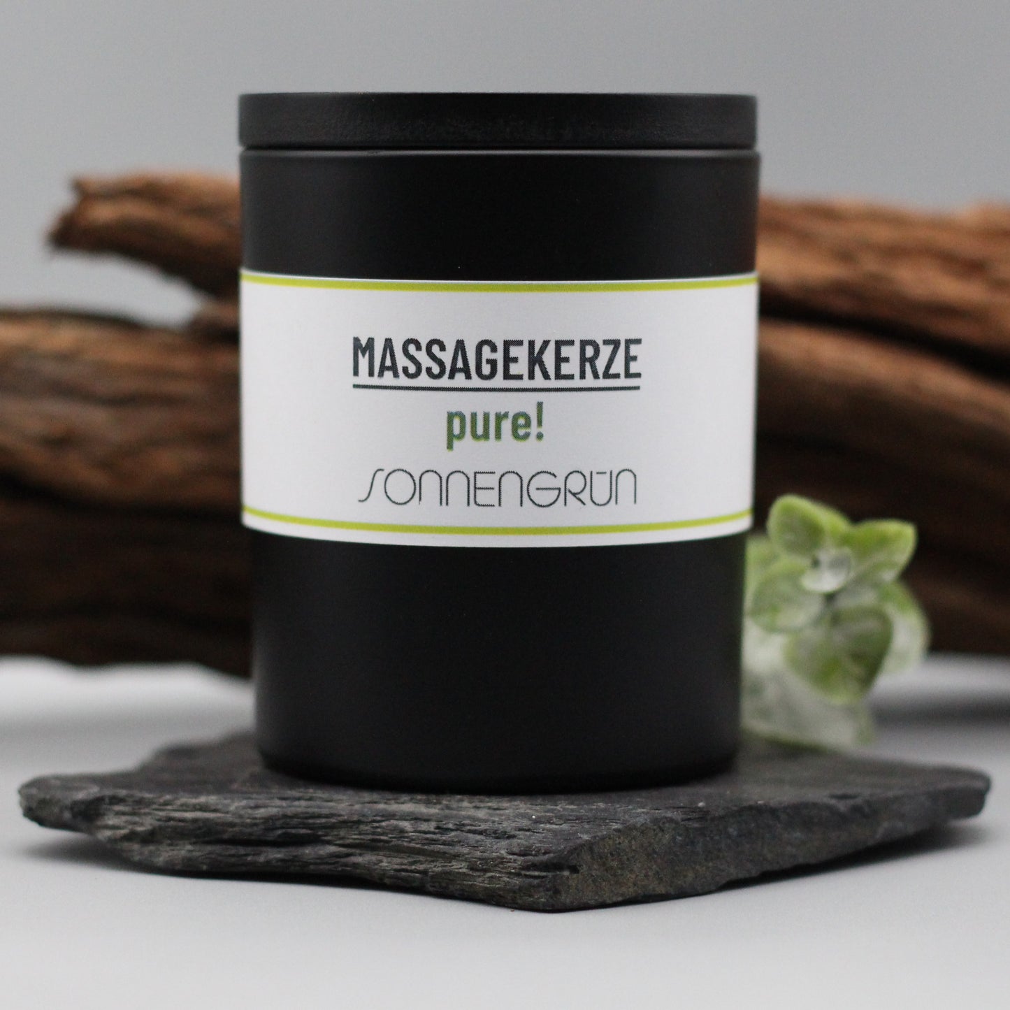 vegane Massagekerze ohne Duft