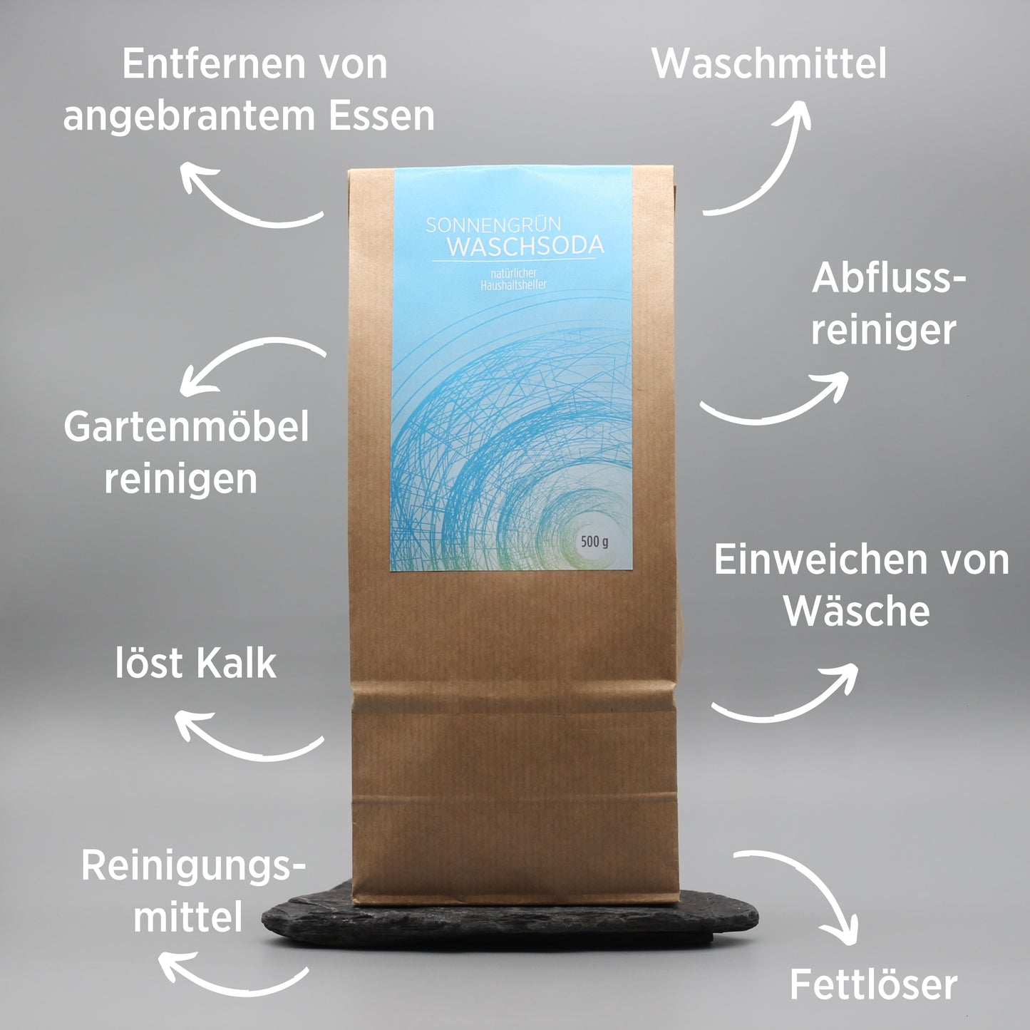Waschsoda als Fleckenreiniger